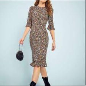 Reformation Midi Hansel Dress in Nolita